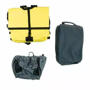 3Pc Set- Waterproof Gold Panning Backpack Kit, Includes-Waterproof Backpack, Sluice Box Neoprene Bag & Mesh Gold Pan Bag. You Are Buying Backpack