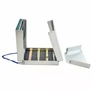 50″ Aluminium Folding Sluice Box Includes Carpet, Miners Moss Matting and Expanded Metal to Help Trap Fine Gold