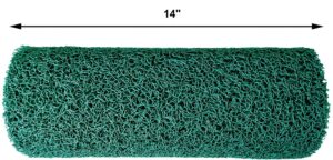 2PK Klondike Gold Supplies Sluice Box Matting / miners moss 14″ x 8.75″ Thick 10mm – Green