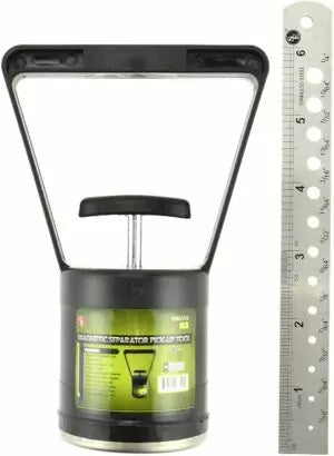 8lb Magnetic Separator – Pull Handle Quick-Release Magnet – Great for Gold Panning/Sluicing