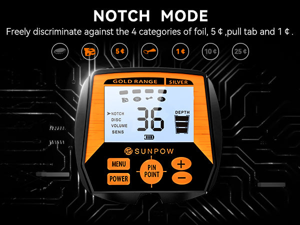 SUNPOW Metal Detector