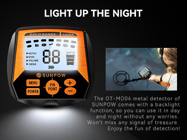 SUNPOW Metal Detector