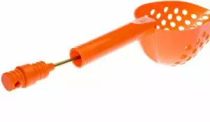14″/Orange Sand Scoop with hole and Brass Probe for Gold/Metal Detecting