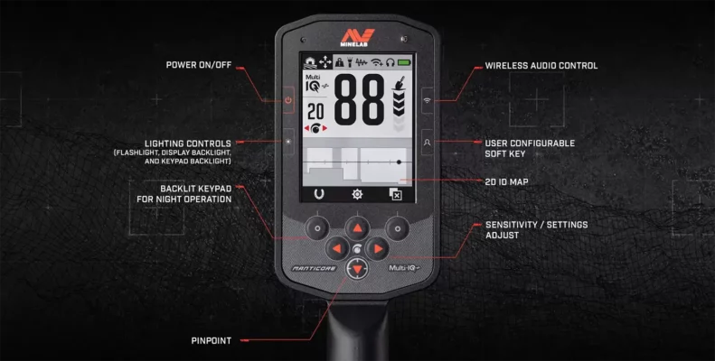 Manticore High Power Metal Detector